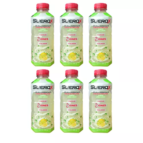 SUEROX LIMA-LIMON 630 ML - PACK 6 Piezas