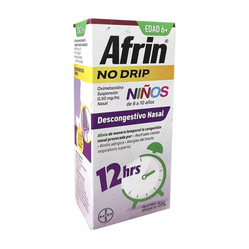 AFRIN NO DRIP INFANTIL .50mg 15ml