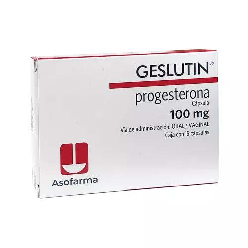 GESLUTIN 100 mg 15 Cápsula(s)