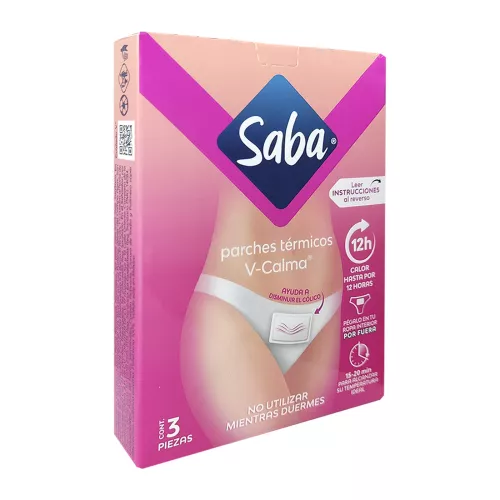 SABA PARCHES TERMICOS V-CALMA 3 PIEZAS