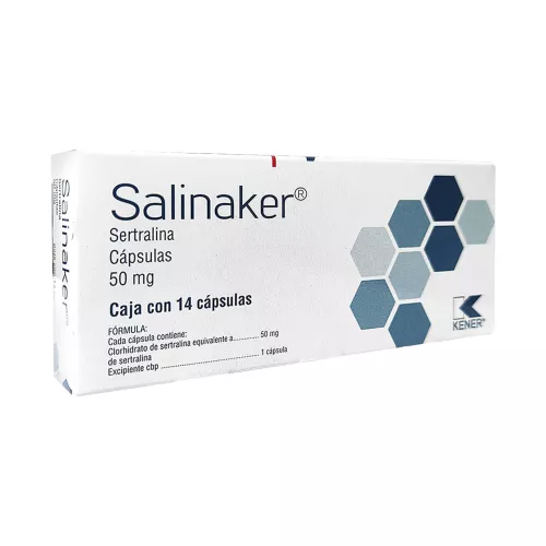 SALINAKER 50 mg 14 Cápsula(s)