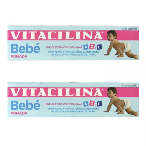 VITACILINA BEBÉ ALIVIO DE ROZADURAS Pack 2 De 50g C/u 
