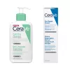 KIT CERAVE GEL LIMPIADOR ESPUMOSO + CERAVE CREMA REPARADORA miniatura 1