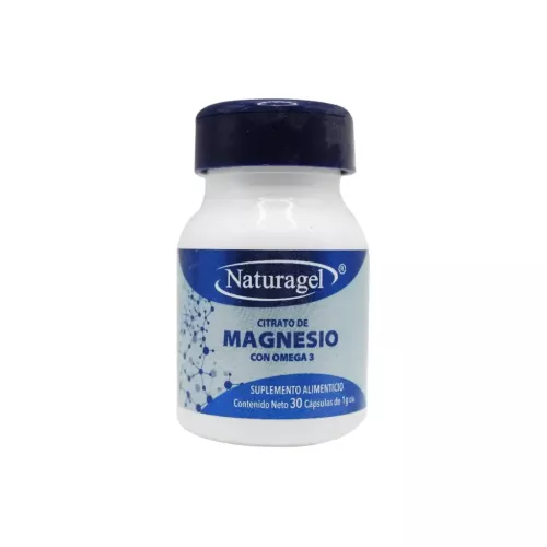 CITRATO DE MAGNESIO CON OMEGA 3