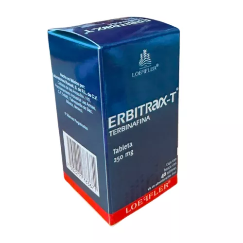 ERBITRAX 250 mg 40 Tabletas