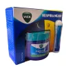 VICK VAPORUB  Ungüento 50 gr + Inhalador o,5mL  Pack miniatura 3
