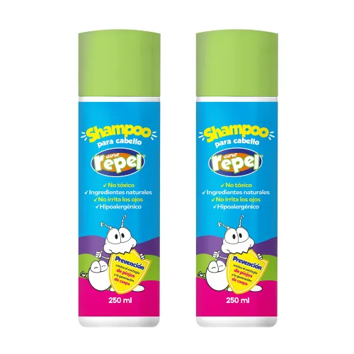 PACK ATIPIOJOS SURE REPEL 2 SHAMPOO 