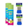 KIT ANTI PIOJOS SURE REPEL 2 SHAMPOO Y 2 PEINES LIENDREROS miniatura 1