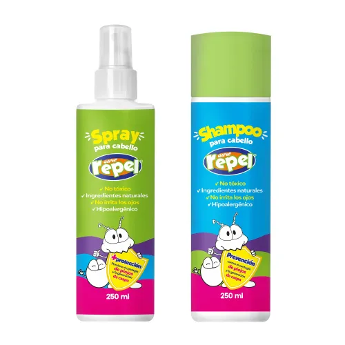 KIT SURE REPEL 1 SHAMPO + 1 SPRAY