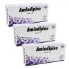 AMLODIPINO 5 MG TRES CAJAS CON 10 TABS C/U 5 mg 30 Tableta(s) miniatura 1