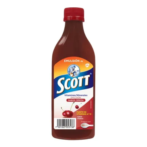 EMULSION DE SCOTT Cereza- 200 Mililitro