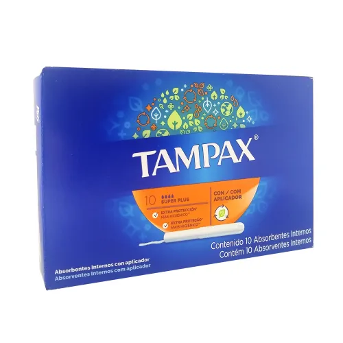 TAMPONES TAMPAX - 10 Tampones