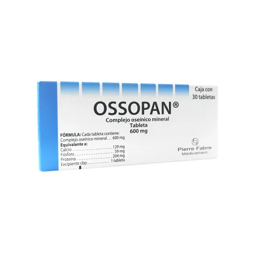 OSSOPAN 600 mg 30 Tableta(s)