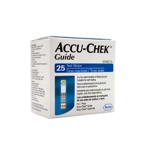 TIRAS REACTIVAS ACCU-CHEK GUIDE 25 Tiras