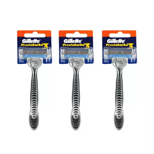 RASTRILLO GILLETTE PRESTOBARBA 3 PACK3