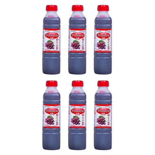 PEDIALYTE SR UVA 6 PZS 500 ML C/U