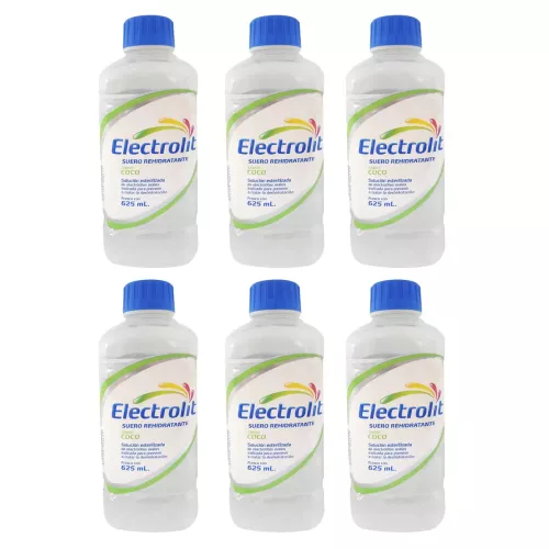 ELECTROLIT COCO SEIS PZS CON 625 ML CU
