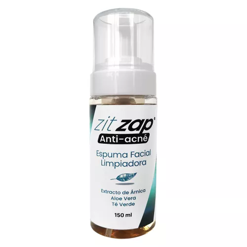 ZITZAP ESPUMA FACIAL LIMPIADORA