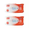 TOALLITAS HUMEDAS HUGGIES CUIDADO HIDRATANTE - 80pzs 2PACK miniatura 1
