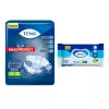 KIT TENA SLIP MAXI PROTECT GRANDE 10pzs+ TENA TOALLAS HUMEDAS PROSKIN miniatura 1