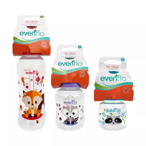 KIT DE 3 BIBERONES DREAMS 60mL, 120mL, 240mL 