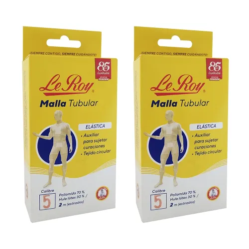 MALLA TUBULAR LE ROY CALIBRE 5 2 PZS 2M C/U