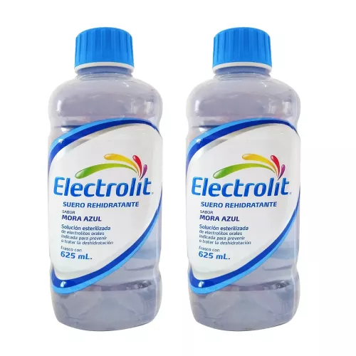 ELECTROLIT MORA AZUL 2 PZS 625 ML C/U