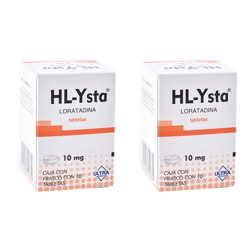 HL-YSTA 10 MG 2 CAJAS CON TABS C/U