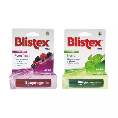 PROTECTOR BLISTEX MENTA + FRUTOS ROJOS DE 4.2G C/UNO