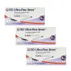 Pack 3 Bd Ultra-fin Jeringa Insulina U-100 0.3ml 31gx6mm miniatura 1