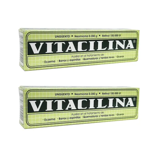 VITACILINA DOS PZS CON 16 GR C/U