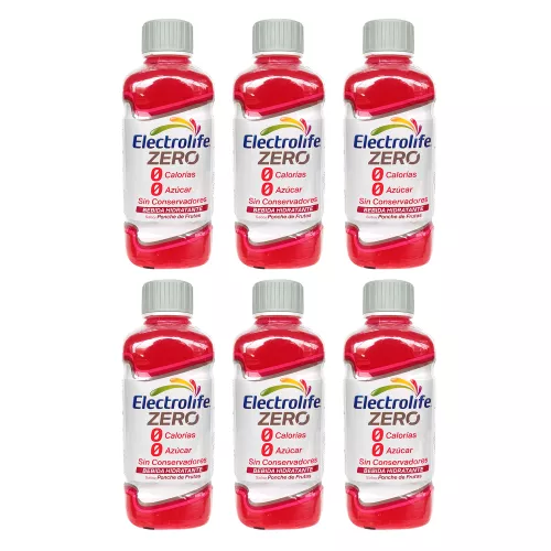 Electrolife Ponche de Frutas Zero Pack 6