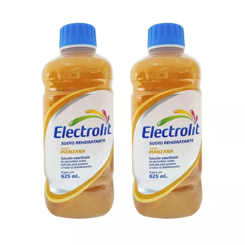 ELECTROLIT MANZANA PZS 625 ML C/U