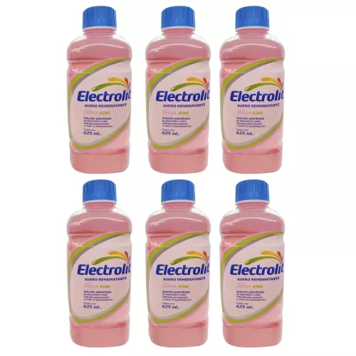 ELECTROLIT FRESA KIWI SEIS PZS CON 625 ML C/U