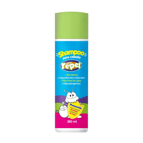 SHAMPOO ANTI PIOJOS SURE REPEL INFANTIL - 250 Ml