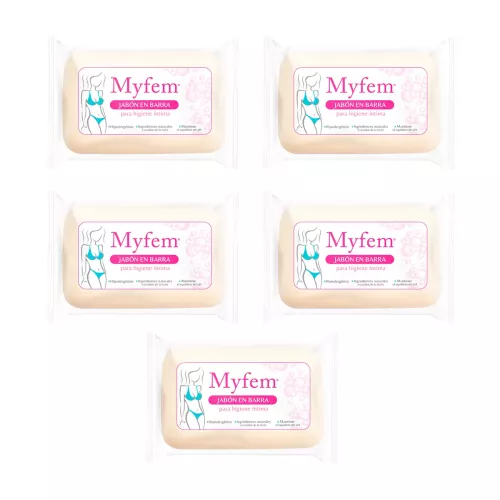 KIT MYFEM 5 JABONES EN BARRA
