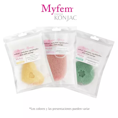 ESPONJAS KONJAC MYFEM PACK 3 Pzs