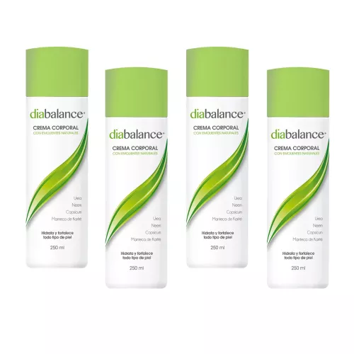 DIABALANCE CREMA CORPORAL 250 Gr PACK 4 Pzs