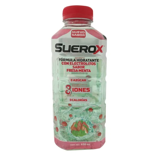 SUEROX FRESA MENTA - 630 ml