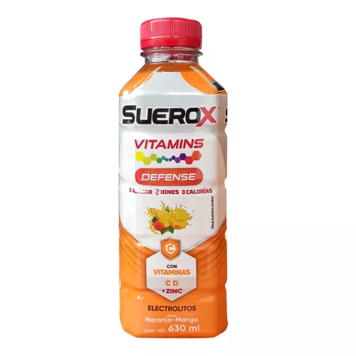 Suerox Vitamins Electrolitos Sabor Naranja-Mango