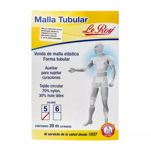 MALLA TUBULAR CALIBRE 5 x 20m 1 Pz