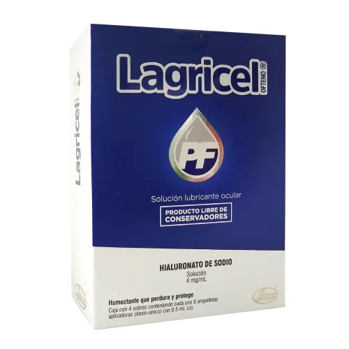 LAGRICEL 4 mg/ml 5 Dosis