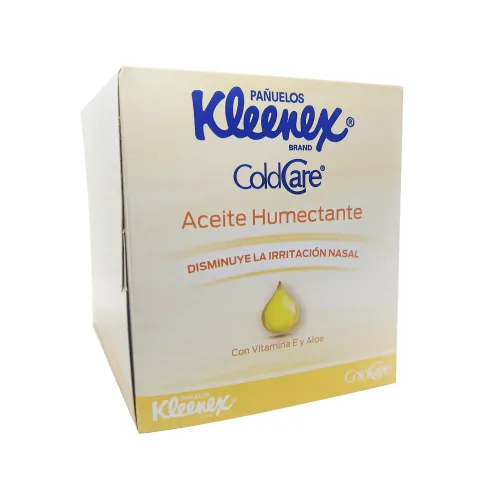 PAÑUELOS KLEENEX COLD CARE ACEITE HUMECTANTE - 66pz
