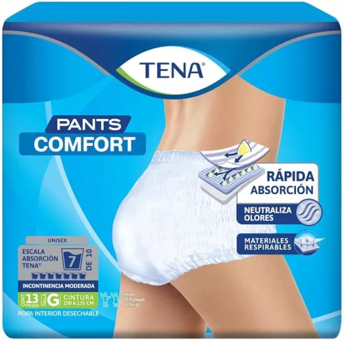TENA PANTS COMFORT G 13 PZS