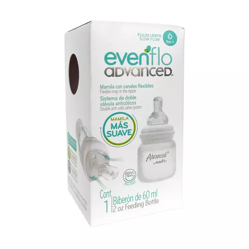BIBERON EVENFLO ADVANCE 60 ML FLUJO LENTO