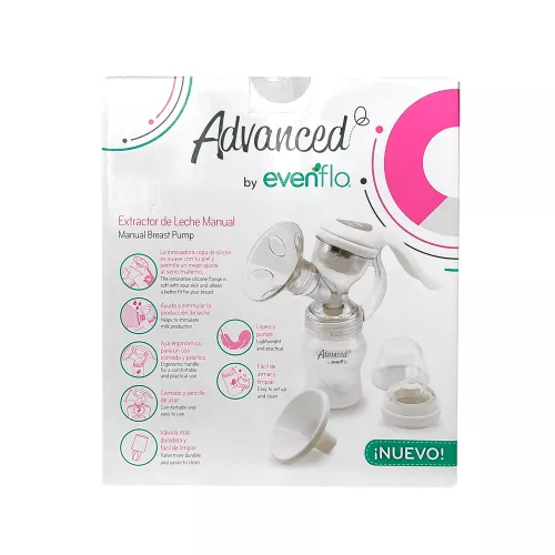 EXTRACTOR DE LECHE MANUAL EVENFLO 