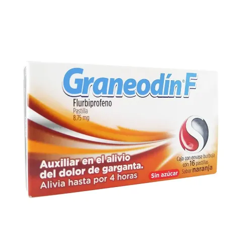 GRANEODIN F NARANJA 8.75 mg 16 Pastillas