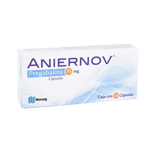 ANIERNOV 75 mg 14 Cápsula(s)