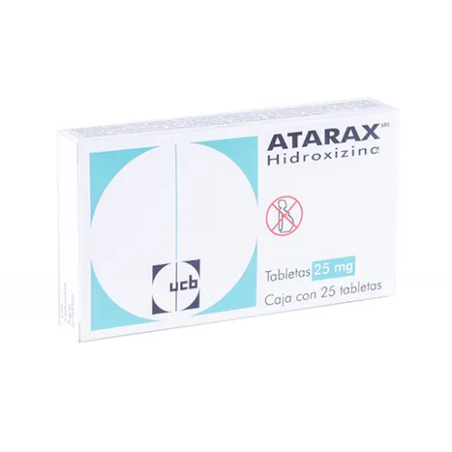 ATARAX 25 mg 25 Tabletas