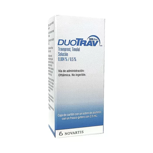 DUOTRAV 0.04/5.0 mg 2.5 Mililitro